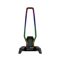 Marvo Scorpion Kobe 30 RGB Gaming Headset Stand USB Hub Black Marvo Scorpion Kobe 30 RGB Gaming Headset Stand USB Hub Black